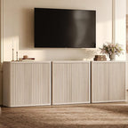 SICOTAS Buffet Cabinet with Storage 103.8" Sideboard Accent Modern Credenza by SICOTAS