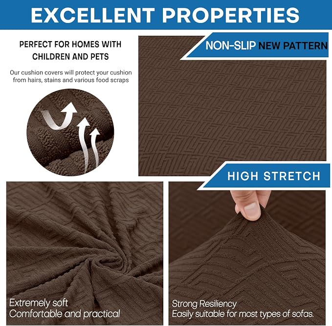 XINEAGE 2026 New 3 Pieces Couch Covers - Image 5