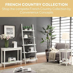 Convenience Concepts French Country No Tools Chairside Table - Image 7