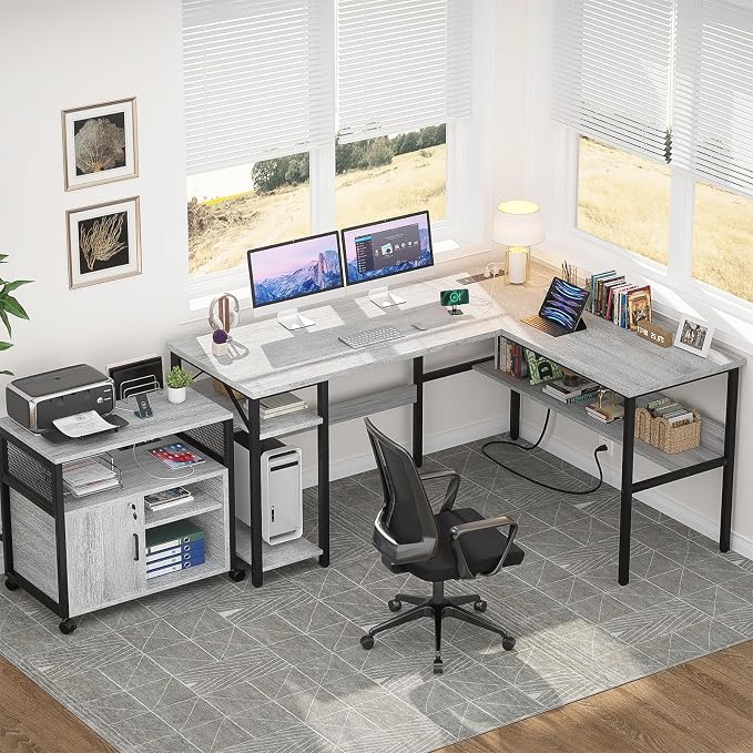 Unikito L Shaped Computer Desk - Image 8