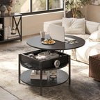 FABATO Round Lift Top Coffee Table - Image 2