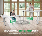 SIAGO L-Shaped Standing Desk - Image 7