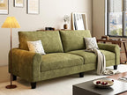 EASE MOOSE 70.6" Modern Deep Seat Loveseat Couch, Soft Chenille Sofa by EASEMOOSE