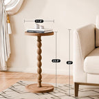 Small Side Table, Rubberwood‌ Drink Table - Image 3