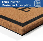 Barnyard Designs Natural Coir Non-Slip Doormat | Heavy-Duty Welcome Mat - Image 9