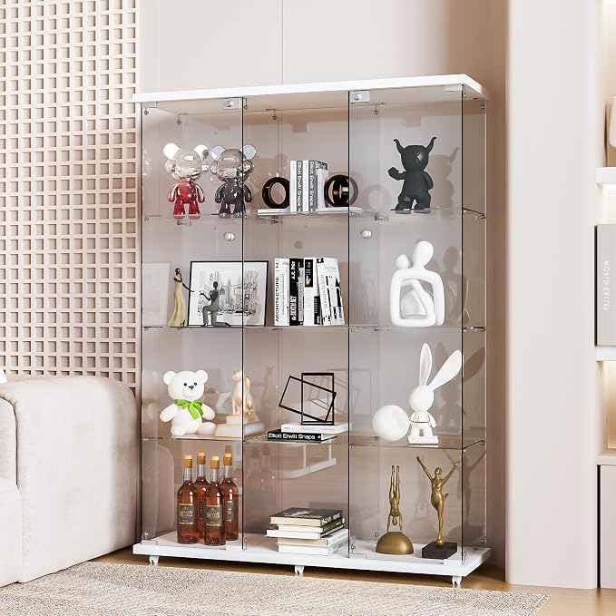 FANYUSHOW Glass Display Cabinet by FANYUSHOW