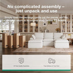 Novilla 104.3" Modular Cloud Couch, Modern Sectional Sofa - Image 20