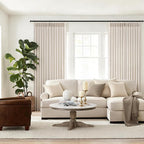 Pinch Pleated 94 Inch Curtains 2 Panels - Image 3