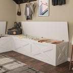Bobve L-Shape Storage Bench - Image 6