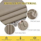NICETOWN Taupe Blackout Curtains & Drapes - Image 3