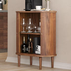 WERMO 28'' Fluted Bar Cabinet - Image 4