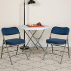 Flash Furniture Hercules Series Metal Folding Chairs - Image 2
