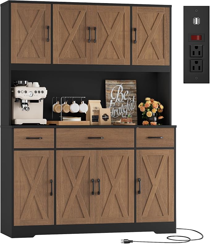 HOSTACK 71" Tall Pantry Cabinet by HOSTACK