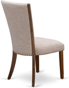 East West Furniture VEP8T04 Verona Parsons Dining Chairs - Image 6