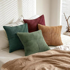 MIULEE Boho Christmas Green Decorative Throw Pillow Covers 20x20 Set of 4 - Image 3