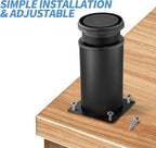 5 Inch Metal Furniture Legs Stainless Steel Adjustable Legs Black Metal Legs - Image 6