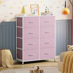 WLIVE Fabric Dresser for Bedroom, Tall Dresser - Image 2