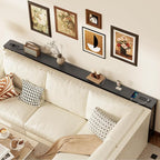 SUPERJARE 102.4 Inch Sofa Table - Image 2