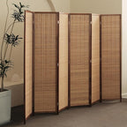 Furnnylane 6 Panel Bamboo Room Divider by Furnnylane