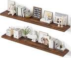55 Inch Floating Shelves, 12 Inch Deep Floating Shelves by Unknown