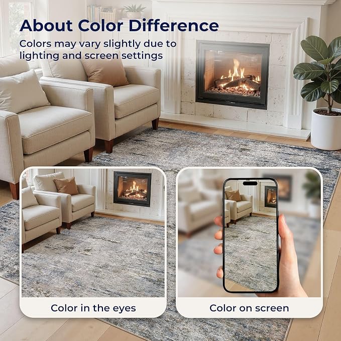 DMOYEST Area Rug Living Room Rugs - Image 7