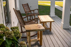 Live Edge Log Rustic Coffee Table - Image 2