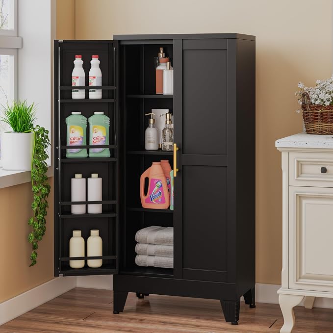 GAIOUS Metal Kitchen Pantry Cabinet, Storage Cabinets - Image 8