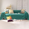 VClife Couch Cover for Dog, XXL Couch Cover for Sectionals, Boho Chic Teal Sofa by VCLIFE