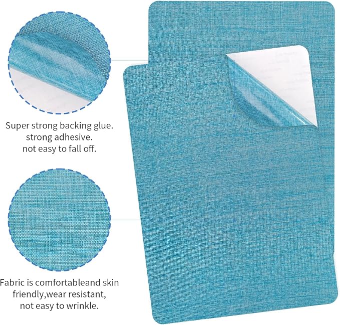 SYLVASS 8x11 Inch Fabric Repair Patches, Self-Adhesive Linen Patch - Image 3
