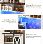 31.5"Wide Farmhouse Coffee Bar Cabinet - Image 7