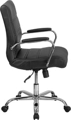 Flash Furniture Whitney Mid-Back Swivel LeatherSoft Desk Chair - Image 12