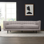 Armen Living Annabelle 80" Modern Gray Fabric Sofa - Image 2