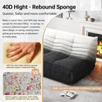 WHGBJA Bean Bag Chairs for Adults, Memory Foam Couch Loveseat Sofa Chair - Image 4