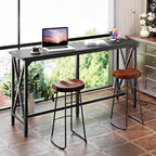 CHOEZON 55'' Bar Table, Kitchen Dining Table - Image 3