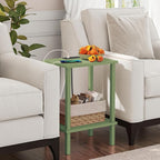 TUTOTAK End Table with Charging Station, Small Side Table with Outlets - Image 4
