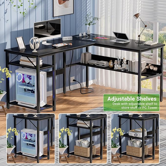 Unikito Reversible L Shaped Desk - Image 6