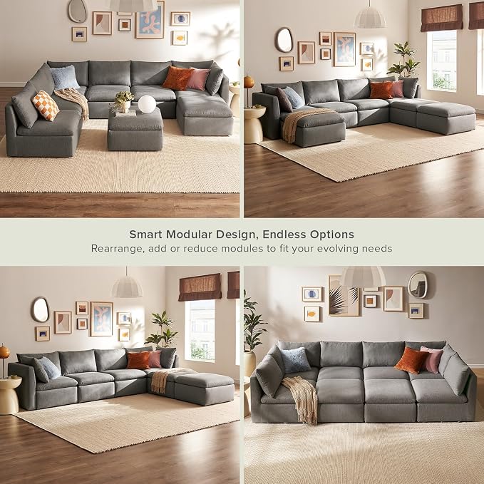 mopio Oversized Modular Sectional Sofa - Image 3