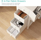 Lufeiya White L Shaped Computer Desk - Image 5