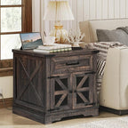 RALGEND Farmhouse End Table by RALGEND