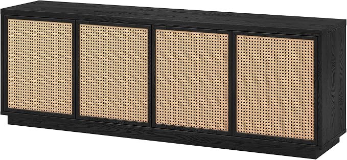 Henn&Hart 2-Tone TV Stand for TVs up to 78" - Image 5
