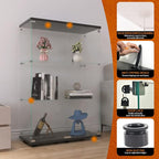 Beauty4U 2 Doors Glass Display Cabinet - Image 6