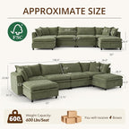 146.4'' Modular Sectional Sofa - Image 2