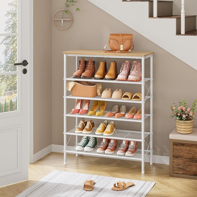 Tajsoon 6 Tier Shoe Rack Organizer - Image 6