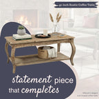Alaterre Furniture Austerity 42-Inch Rustic Coffee Table - Image 4