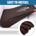 Smiry Waterproof Couch Cushion Covers, Stretch Jacquard Thick Sofa Cushion - Image 4