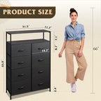 WLIVE Fabric Dresser for Bedroom - Image 3