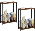 Homleke Narrow Side Tables Set of 2 - Image 9