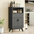 Fatmok 40'' Fluted Accent Cabinet - Image 2