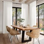 Beige White 102 Inch Linen Curtains - Image 7