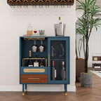 ARTPOWER Modern Coffee Bar Cabinet - Image 3